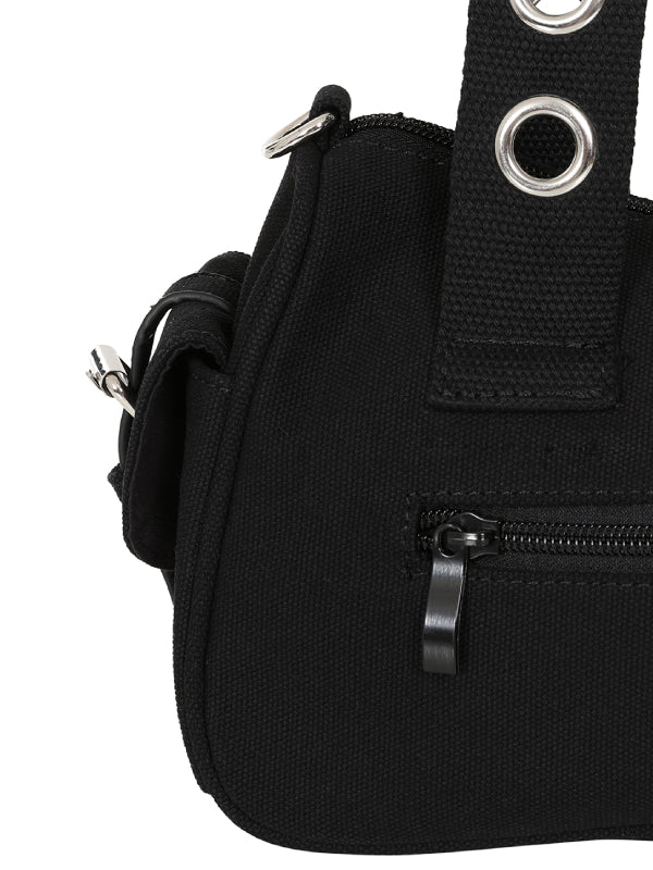 BANNED BLACK WHITTAKER MINI HANDBAG