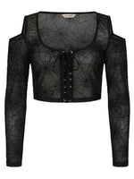 BANNED SERAPHINA TOP BLACK TP10675