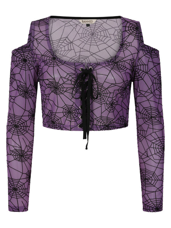 BANNED SERAPHINA TOP PURPLE TP10675