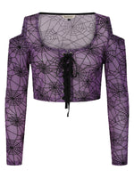 BANNED SERAPHINA TOP PURPLE TP10675