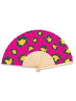FANTASTICO PINK LEOPARD FAN