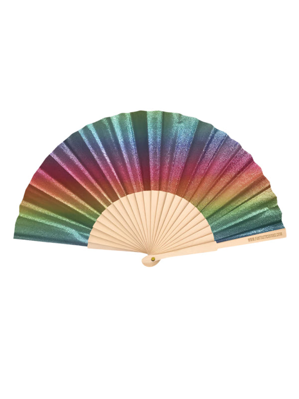 FANTASTICO RAINBOW GLITTER FAN