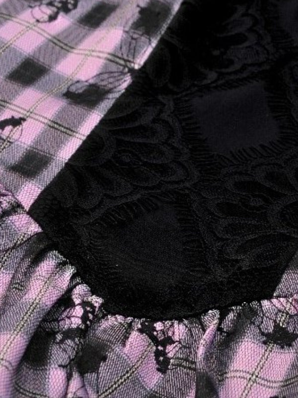 
            
                Bild in den Galerie-Viewer laden,DARK IN LOVE DW1021 BIG PINK BUTTERFLY DOLL BELL SLEEVE DRESS
            
        