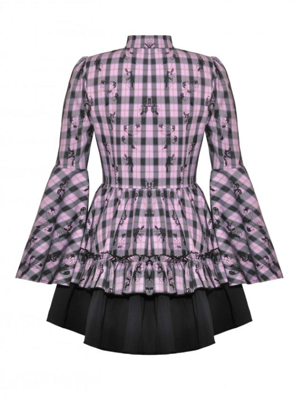 
            
                Bild in den Galerie-Viewer laden,DARK IN LOVE DW1021 BIG PINK BUTTERFLY DOLL BELL SLEEVE DRESS
            
        