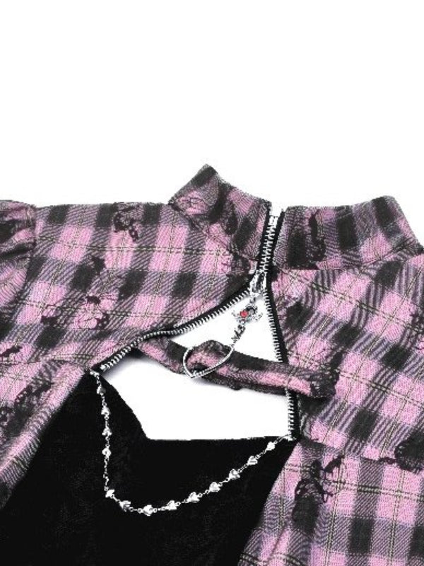 
            
                Bild in den Galerie-Viewer laden,DARK IN LOVE DW1021 BIG PINK BUTTERFLY DOLL BELL SLEEVE DRESS
            
        