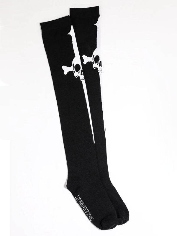LIP SERVICE DAGGER THIGH HIGH SOCKS
