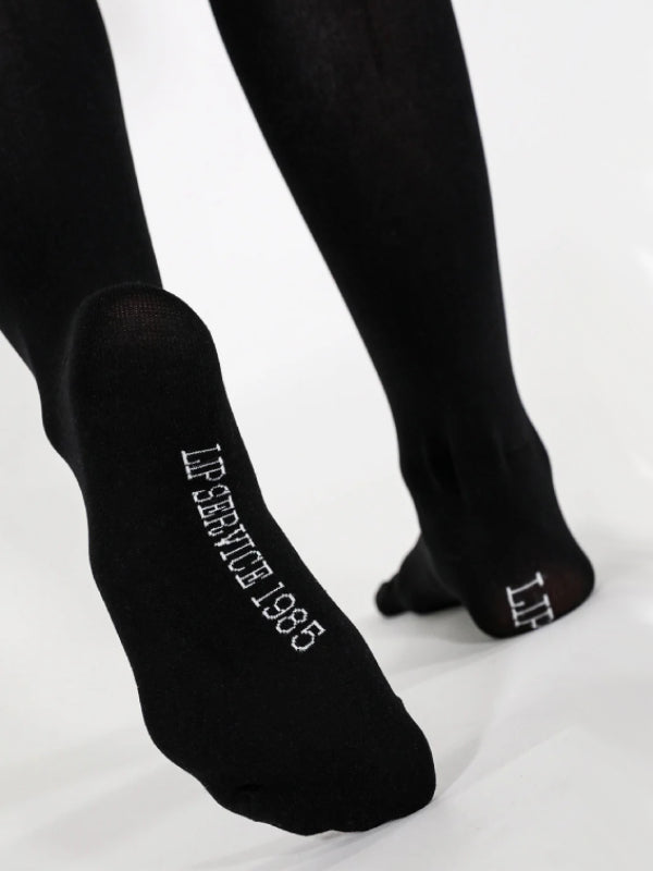 LIP SERVICE DAGGER THIGH HIGH SOCKS