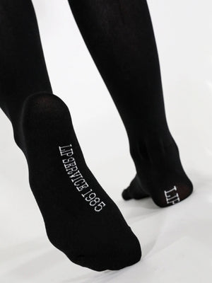 LIP SERVICE DAGGER THIGH HIGH SOCKS
