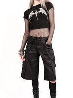 LIP SERVICE DAGGER BAT BABY TEE