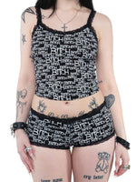 LIP SERVICE X IGIRL BITCH CAMI SWEAR TANK