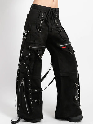 TRIPP NYC X STRAP ZIP OFF PANT BLACK JM7144