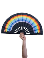 DIRT SQUIRREL BLACK RAINBOW FAN
