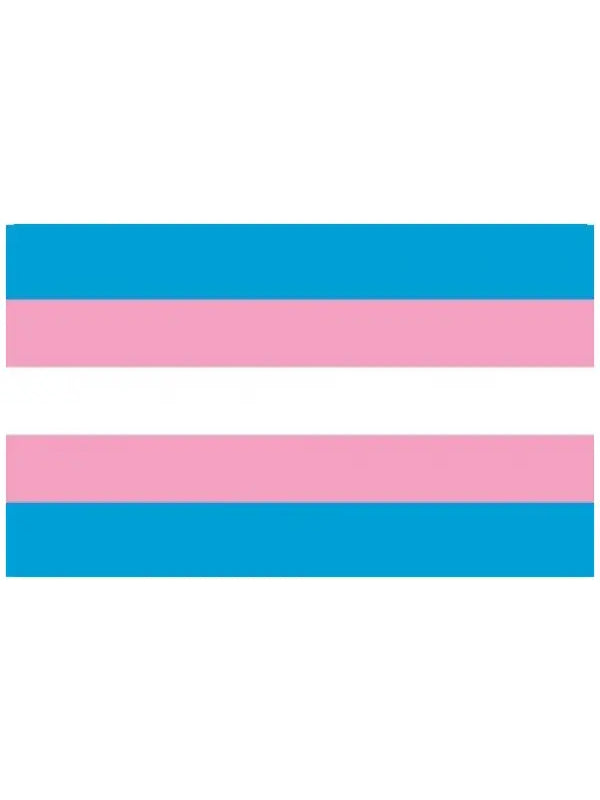 TRANSGENDER FLAG 95 CM x 158 CM