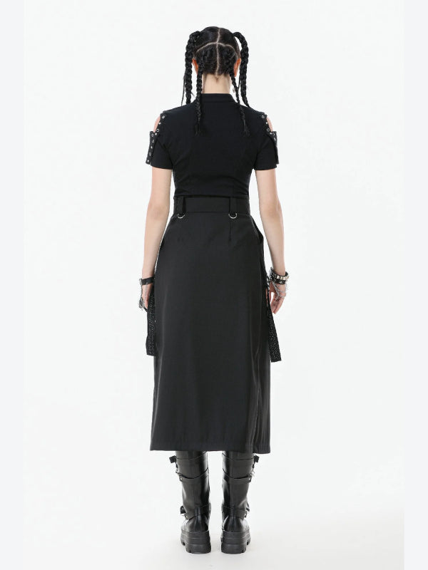 DARK IN LOVE KW388 LAYER SKIRT