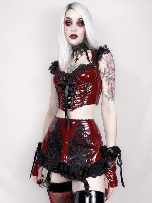 LIP SERVICE BLOODLUST GARTER SKIRT