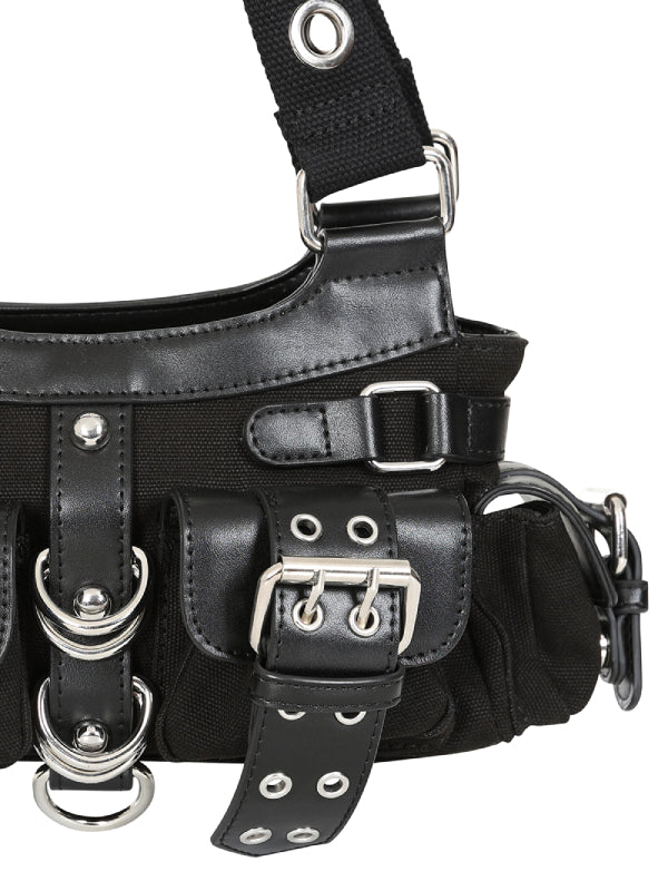 BANNED BLACK DARK DOLL MINI HANDBAG BG34546
