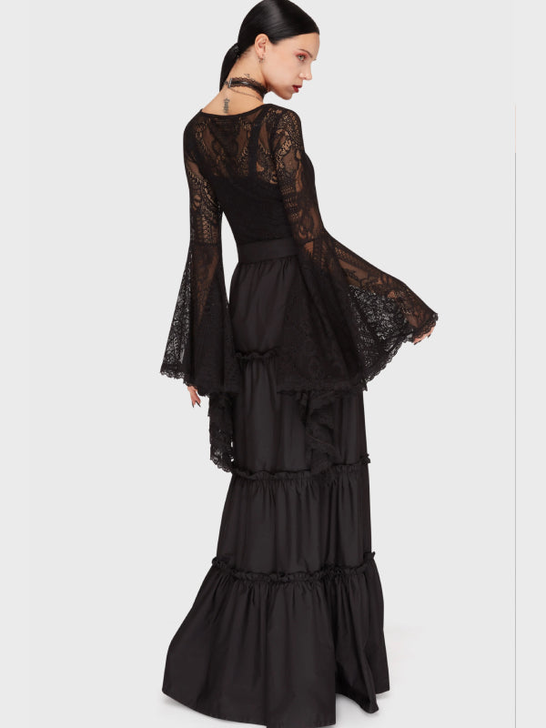 KILLSTAR FATAL ATTRACTION BODYSUIT BLACK