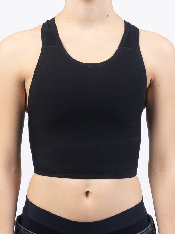 TRANSUNDEEZ CHEST BINDER SHORT BLACK