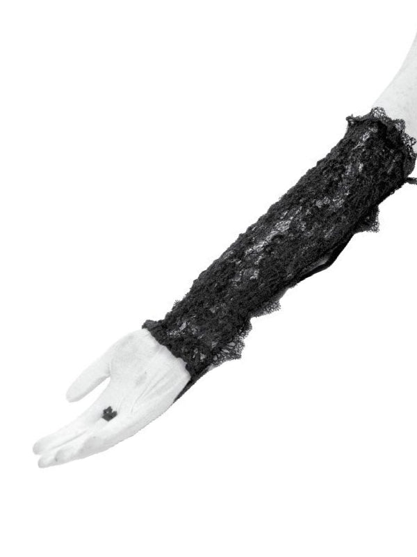 DARK IN LOVE AGL029 BLACK LACE GLOVES