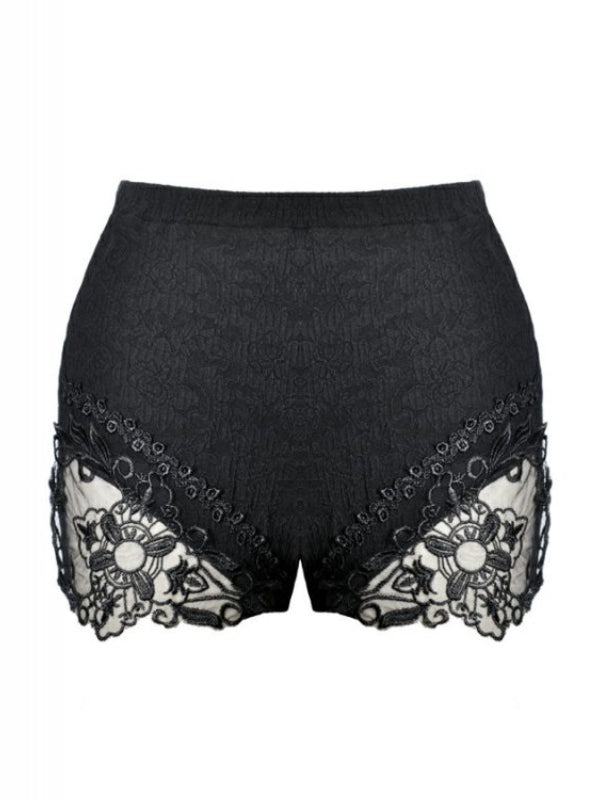 DARK IN LOVE PW097 SIDE LACE SHORT LEGGINGS