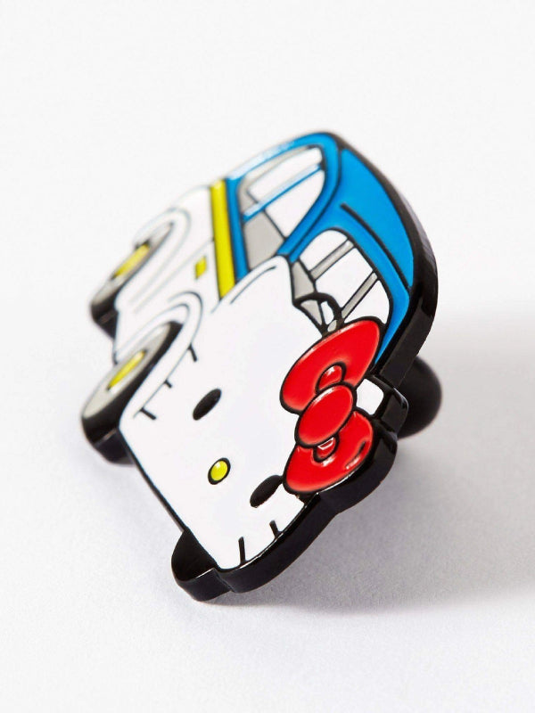 PUNKY PINS HELLO KITTY CAR ENAMEL PIN