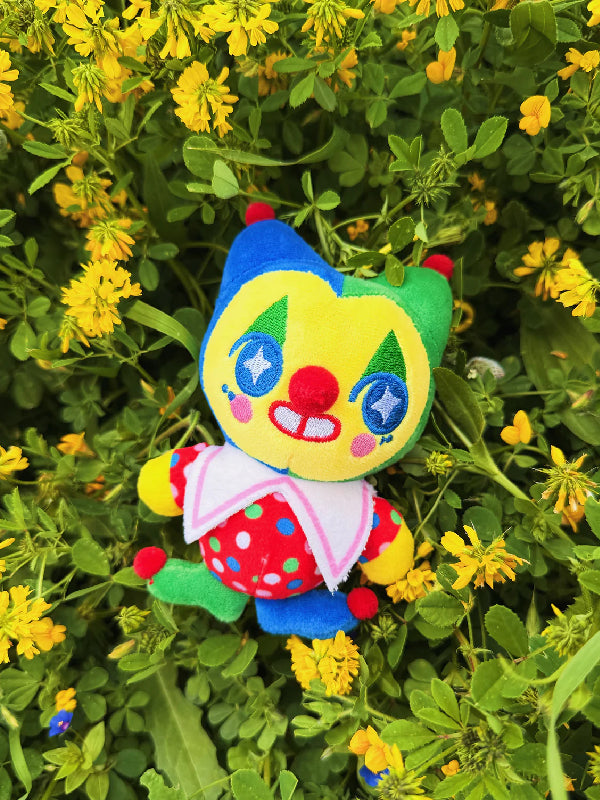 SO LAZO CLOWN CAT KEYCHAIN