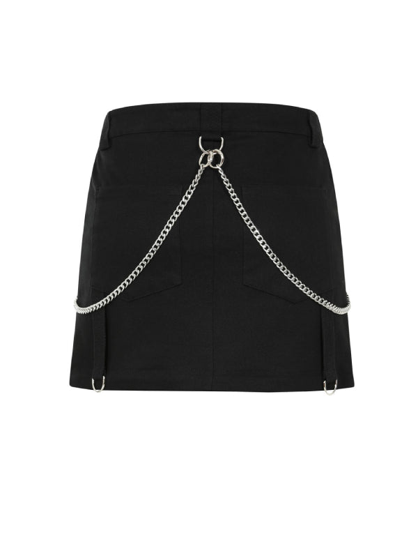 
            
                Bild in den Galerie-Viewer laden,THIRD IDENTITY VELOCITY SKIRT BLACK SK00001
            
        