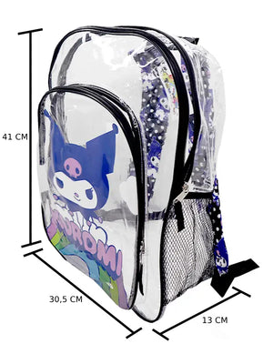 Transparent bookbag best sale
