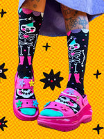 SO LAZO SKELETON SOCKS