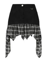 BANNED NYX CHECK SKIRT SK25687