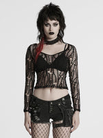 PUNK RAVE BIG MESH LONGSLEEVE WT-985TCF