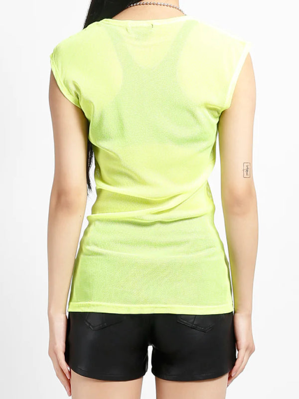 
            
                Bild in den Galerie-Viewer laden,TRIPP NYC MESH TANK TOP LIME FN7202
            
        