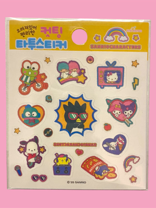 SANRIO DIY CUT TATTOO STICKER