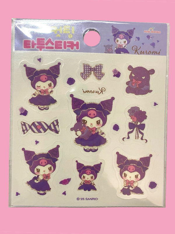 SANRIO DIY CUT TATTOO STICKER