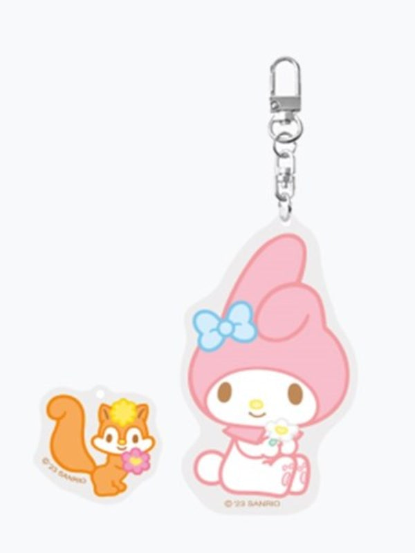 SANRIO ACRYLE KEY RING BAG CHARM