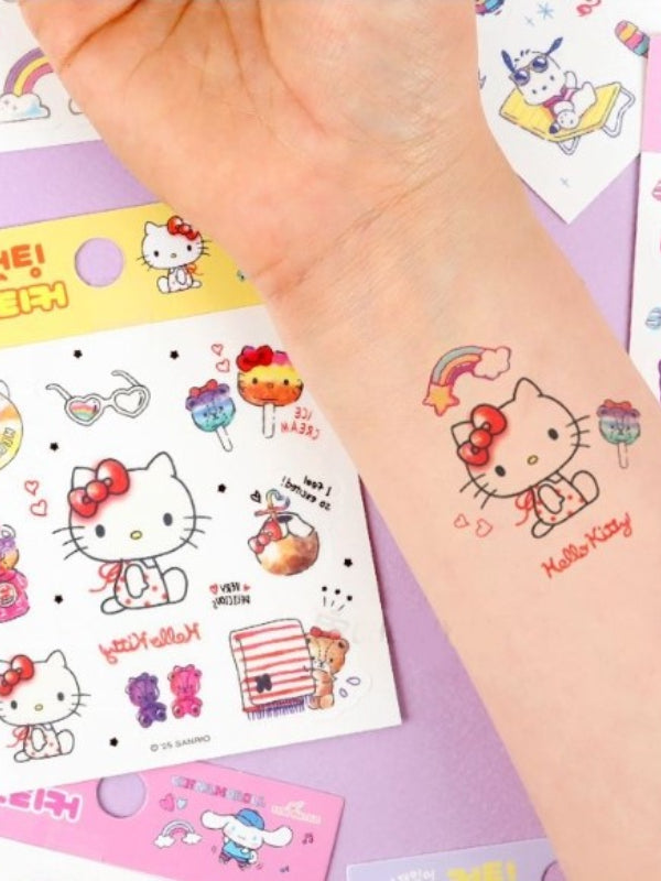 SANRIO DIY CUT TATTOO STICKER