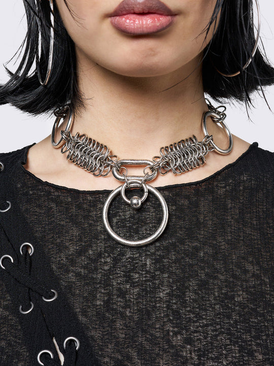 MINGA LONDON NEXUS O- RING CHOKER