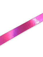 FUNK PLUS BIG PINK HOLO CHOKER VEGAN
