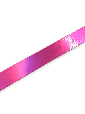 FUNK PLUS BIG PINK HOLO CHOKER VEGAN