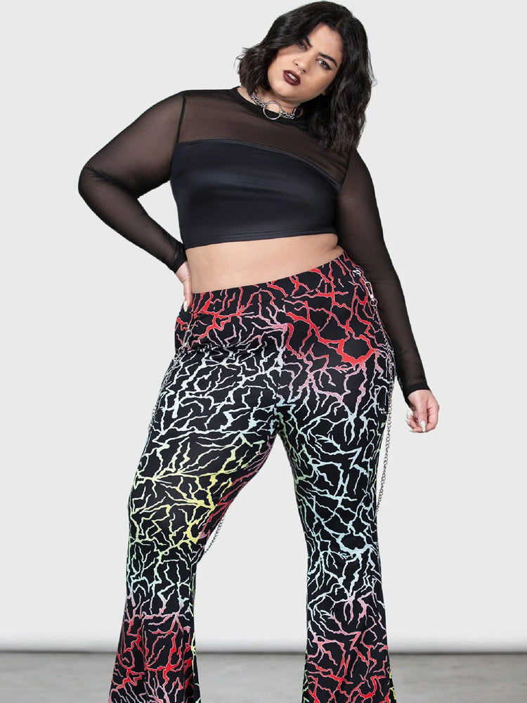 
            
                Load image into Gallery viewer, KILLSTAR GHOUL SWEAT CROP TOP PLUS SIZE
            
        