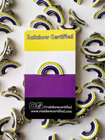RAINBOW CERTIFIED NON BINARY PIN