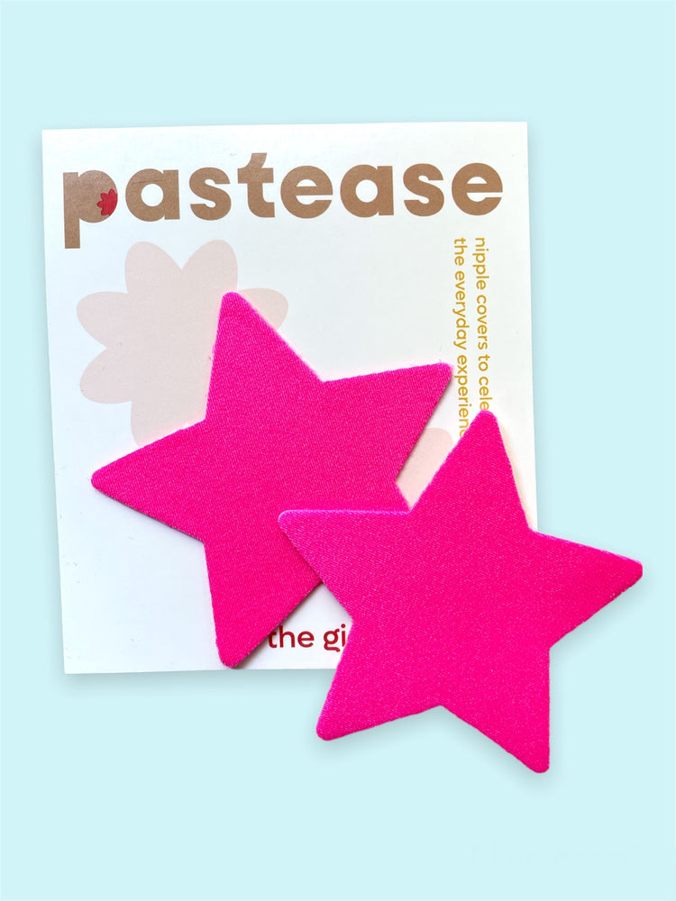 PASTEASE STAR NEON PINK