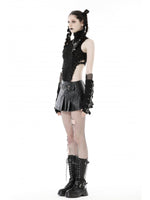 <tc>DARK IN LOVE BLOODY LACE UP DRESS DW760</tc>