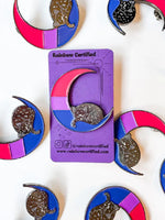 RAINBOW CERTIFIED BISEXUAL PIN CATS