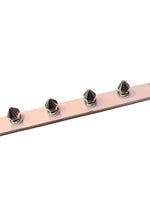 FUNK PLUS BABY PINK SPIKE CHOKER VEGAN CK135