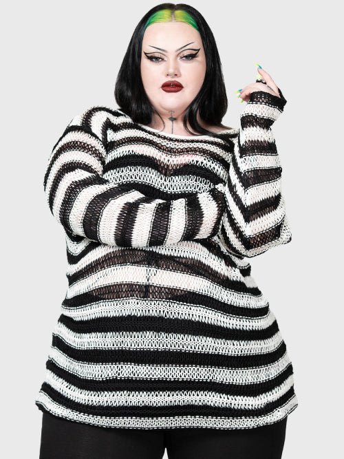 
            
                Load image into Gallery viewer, KILLSTAR GRUNGE SWEATER PLUS SIZE
            
        