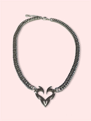 TRIBAL HEART NECKLACE