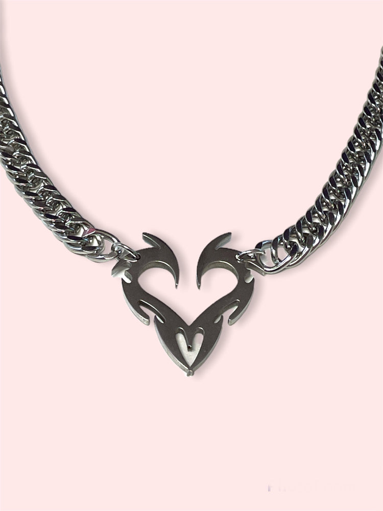 TRIBAL HEART NECKLACE