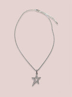 RHINESTONE STAR NECKLACE