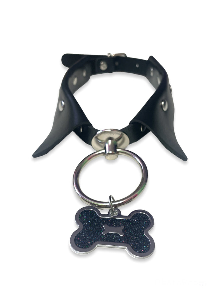 EXIT BLACK DOG BONE CHOKER